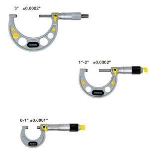 0-3" x 0.0001 Graduation Asimeto Enamel Micrometer Set