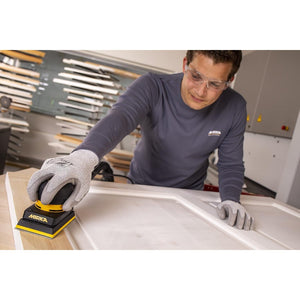 3 x 5" Mirka DEOS 353X Vacuum-Ready Electric Sander 3mm Orbit