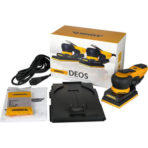 3 x 5" Mirka DEOS 353X Vacuum-Ready Electric Sander 3mm Orbit