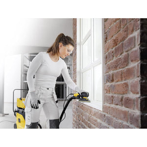 4 x 6 x 6" Mirka DEOS Delta 663 Vacuum-Ready Electric Sander 3mm Orbit