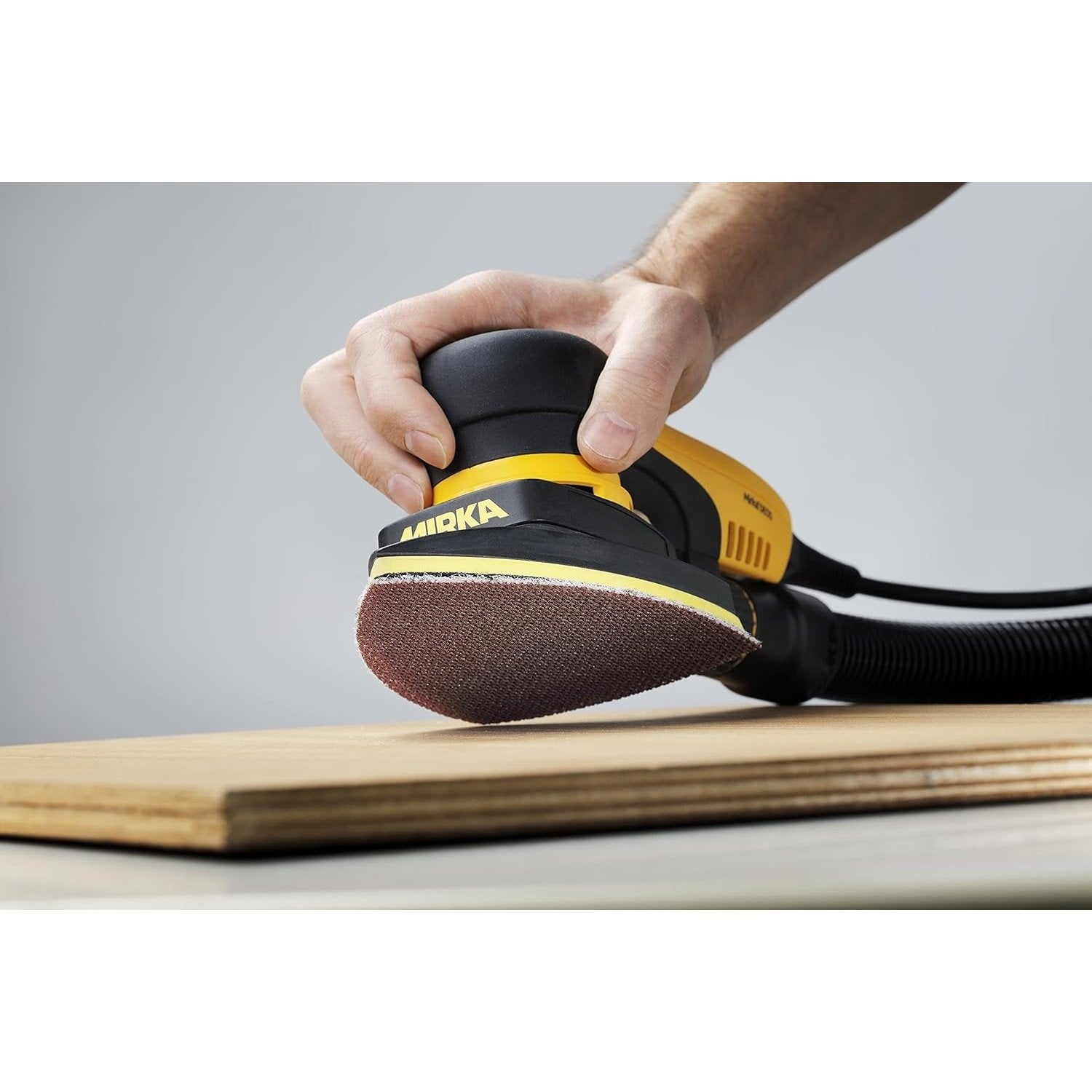 4 x 6 x 6" Mirka DEOS Delta 663 Vacuum-Ready Electric Sander 3mm Orbit