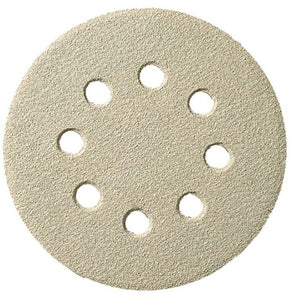 5" x 8 Hole - Velcro Hook & Loop Sanding Discs