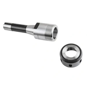 R8-OZ25 Collet Set 15 Pc/Sets , w/ 1 R8 Collet Chuck, and 1/8", 3/16", 1/4", 5/16", 3/8", 7/16", 1/2", 9/16", 5/8", 11/16", 3/4", 13/16", 7/8", 15/16" & 1" OZ25 Collets, 1 Spanner Wrench, 0223-0362