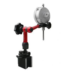 Accusize 0510-0518 - 3pc Measuring Tools Set, 1" x 0.001" Dial Indicator, 0.03" x 0.0005" Dial Test Indicator & a 30kgs Mini Magnetic Base, Professional Combo