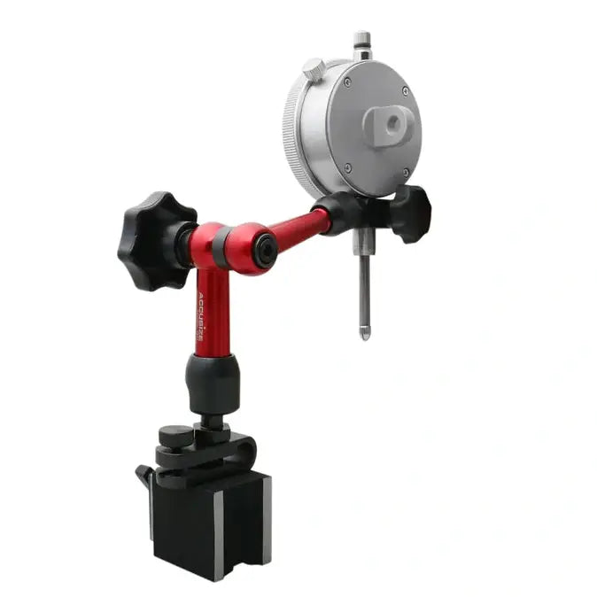 Accusize 0510-0518 - 3pc Measuring Tools Set, 1" x 0.001" Dial Indicator, 0.03" x 0.0005" Dial Test Indicator & a 30kgs Mini Magnetic Base, Professional Combo