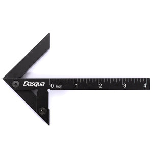 Accusize 2805-1406 - 5pc Marking Black Precision Layout Solution