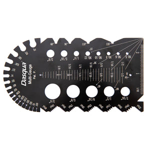 Accusize 2805-1406 - 5pc Marking Black Precision Layout Solution