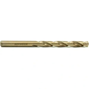 Accusize 3110-1119 - M35 HSS+5% Cobalt Metric Drill Set, 1 to 10mm by 0.5mm, 135 deg split point