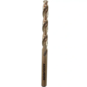 Accusize 3110-1119 - M35 HSS+5% Cobalt Metric Drill Set, 1 to 10mm by 0.5mm, 135 deg split point