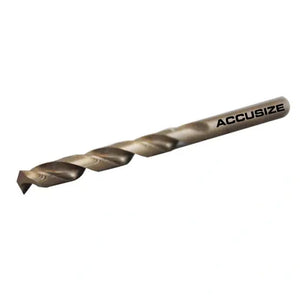 Accusize 3110-1119 - M35 HSS+5% Cobalt Metric Drill Set, 1 to 10mm by 0.5mm, 135 deg split point