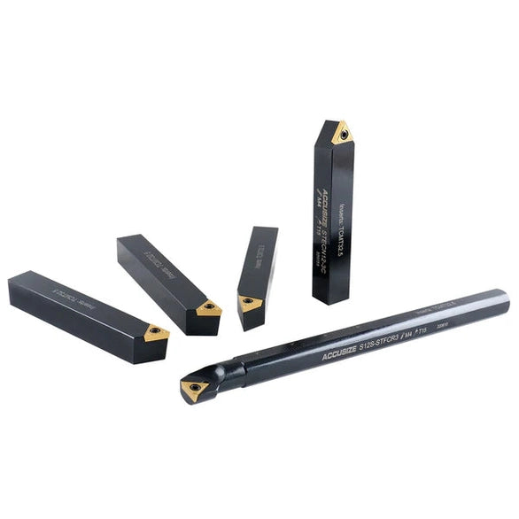 Accusize - "4+1" Pc Mini Tool Holder and Boring Bar Set