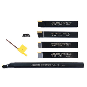 Accusize - "4+1" Pc Mini Tool Holder and Boring Bar Set