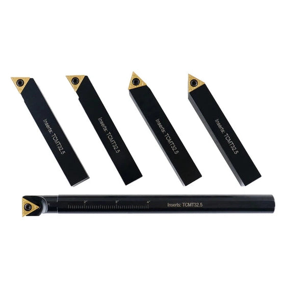 Accusize - "4+1" Pc Mini Tool Holder and Boring Bar Set