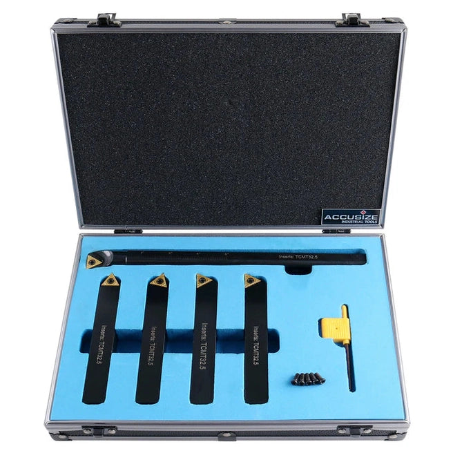 Accusize - "4+1" Pc Mini Tool Holder and Boring Bar Set
