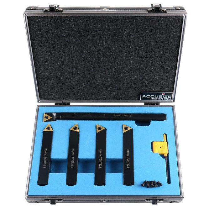Accusize - "4+1" Pc Mini Tool Holder and Boring Bar Set