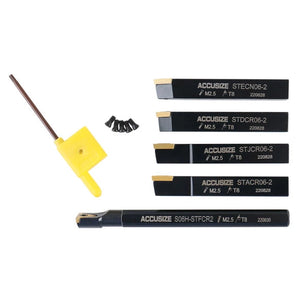 Accusize - "4+1" Pc Mini Tool Holder and Boring Bar Set