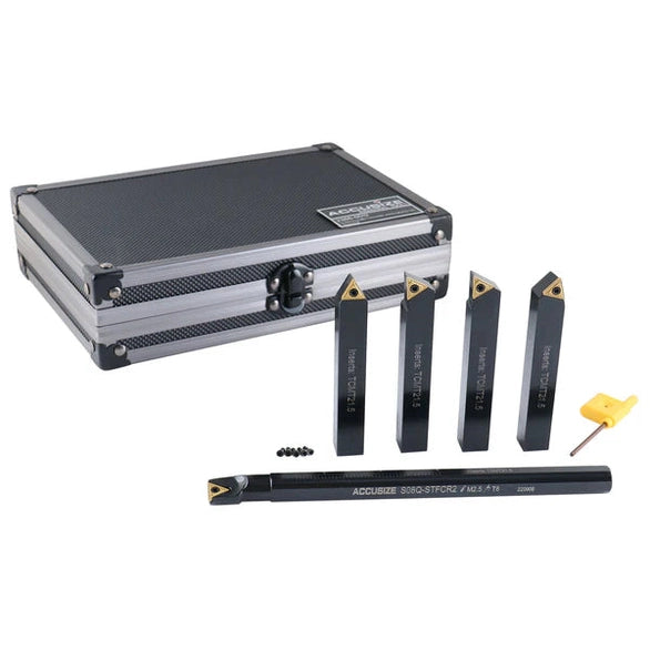 Accusize - "4+1" Pc Mini Tool Holder and Boring Bar Set