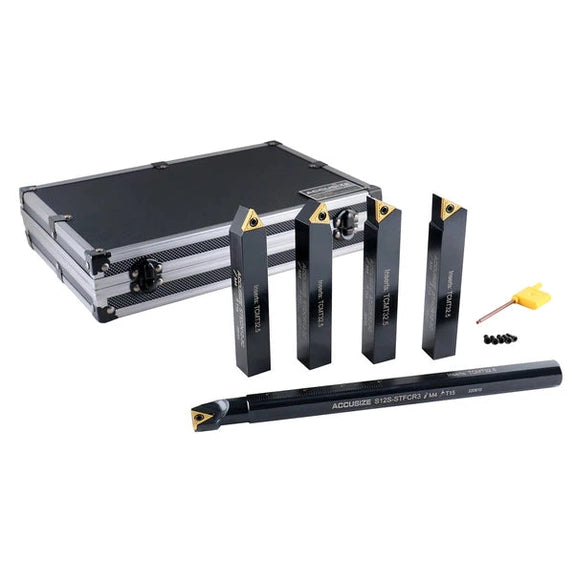 Accusize - "4+1" Pc Mini Tool Holder and Boring Bar Set