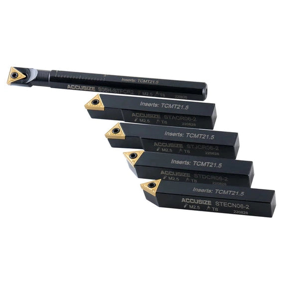 Accusize - "4+1" Pc Mini Tool Holder and Boring Bar Set