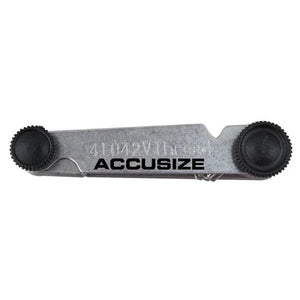 Accusize - 4-42 Range Screw Pitch Gage, 60 Deg., #8207-5642