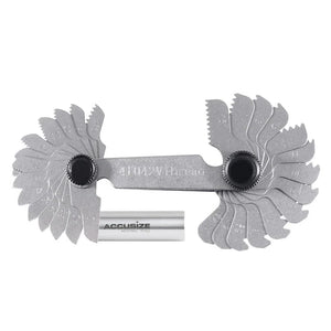Accusize - 4-42 Range Screw Pitch Gage, 60 Deg., #8207-5642