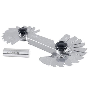 Accusize - 4-42 Range Screw Pitch Gage, 60 Deg., #8207-5642