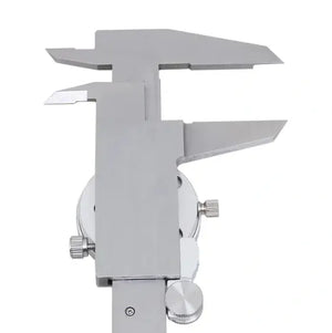 Accusize -Dial Caliper Black Face, White Scale, Red Needle, inch