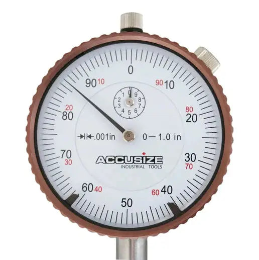 Accusize EG08-1600 - Magnetic back with 0-1" x 0.001" Dial Indicators