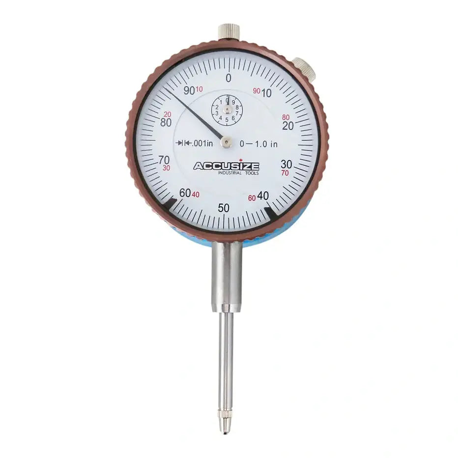 Accusize EG08-1600 - Magnetic back with 0-1" x 0.001" Dial Indicators
