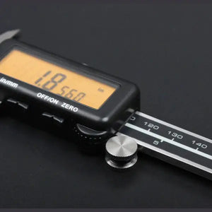 Accusize - Full Screen Yellow LCD Electronic Digital Caliper, Metric/Inch