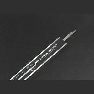 Accusize - Full Screen Yellow LCD Electronic Digital Caliper, Metric/Inch