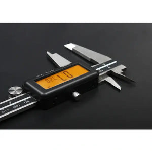 Accusize - Full Screen Yellow LCD Electronic Digital Caliper, Metric/Inch