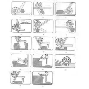 Accusize S855-C802 - Universal Dial and Bevel Protractors, 6" & 12" Blades