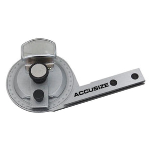 Accusize S855-C802 - Universal Dial and Bevel Protractors, 6" & 12" Blades
