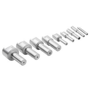 Accusize - Single Flute HSS Countersink Sets, 9 pcs/set