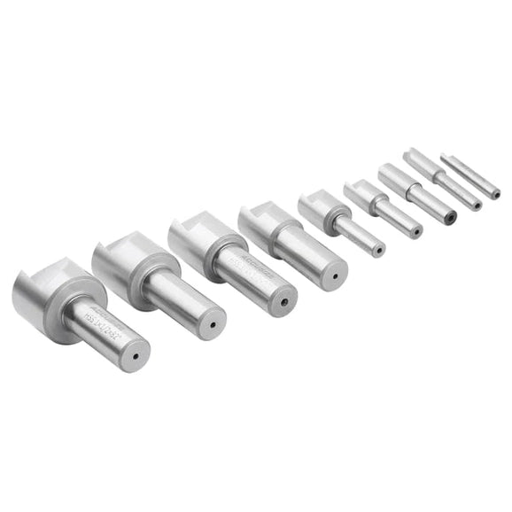 Accusize - Single Flute HSS Countersink Sets, 9 pcs/set