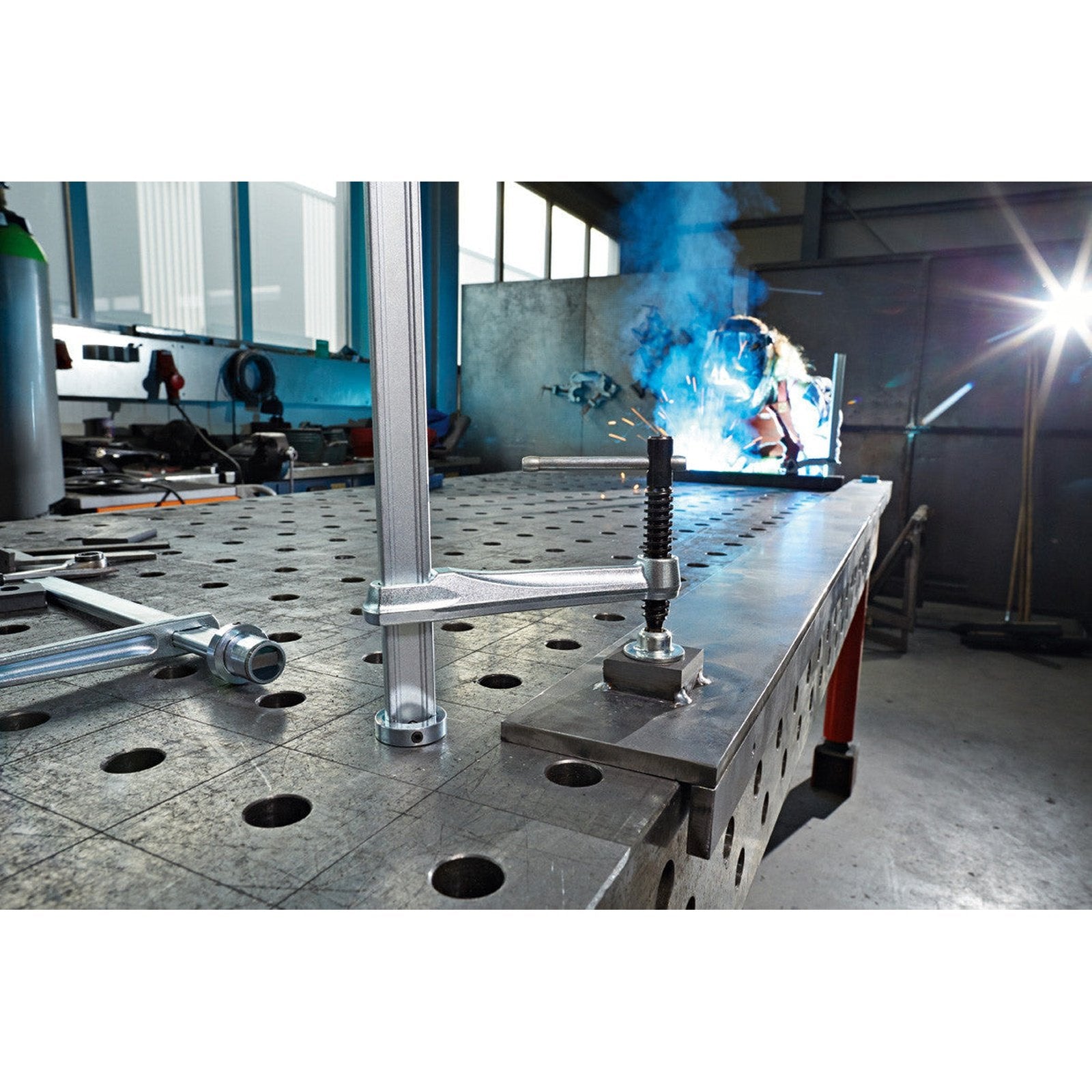 Bessey TW28-30-12K - Table Clamp 12" x 4.75", T-bar, STD Pad