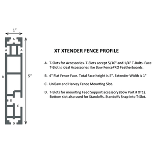 Bow Products XT524 - XT XTENDER FENCE SIZES 24″, 36″, 46″