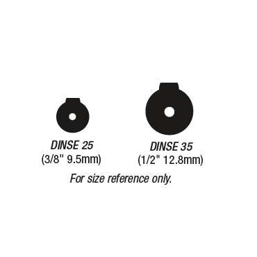 CK20 Water Cooled Torch with Dinse 35 Connector