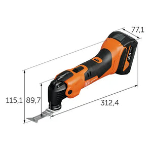 Cordless MultiMaster AMM 500 AS 4 AH with Nylon Bag
