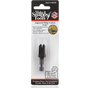 Dimar 40320 - 5/16" Dia, Snappy, Tapered Plug Cutter