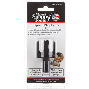 Dimar 40364 - 1" Plug Size, Snappy, Tapered Plug Cutter