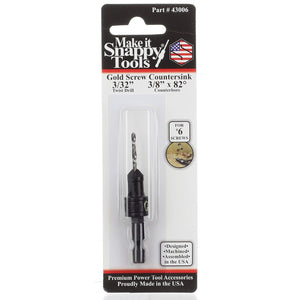 Dimar 43006 - 3/32" Drill Dia, Snappy Countersink, 3/8" Countersink Dia