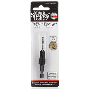 Dimar 43007 - 7/64" Drill Dia, Snappy Countersink, 3/8" Countersink Dia