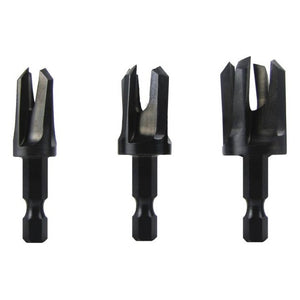 Dimar 43300 - 3 pcs Snappy Tapered Plug Cutter set