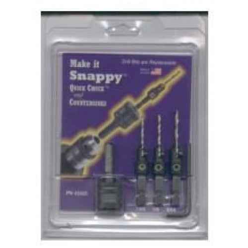 Dimar 43400 - Snappy Quick Chuck Adapter & Countersink Set