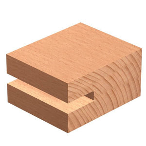 Dimar 707N-125-6 - 125mm Dia, Carbide Tipped, Grooving Cutter with Chip Limitation, 1/4" Cutting Height, 6 Teeth