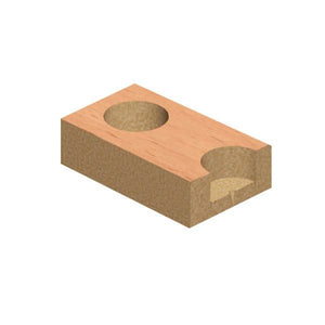 Dimar BOR-35SP -35mm Dia, Hinge Boring Bit, 2 Cutting Edges, 2 Spurs, 10mm Shank, 60mm Length