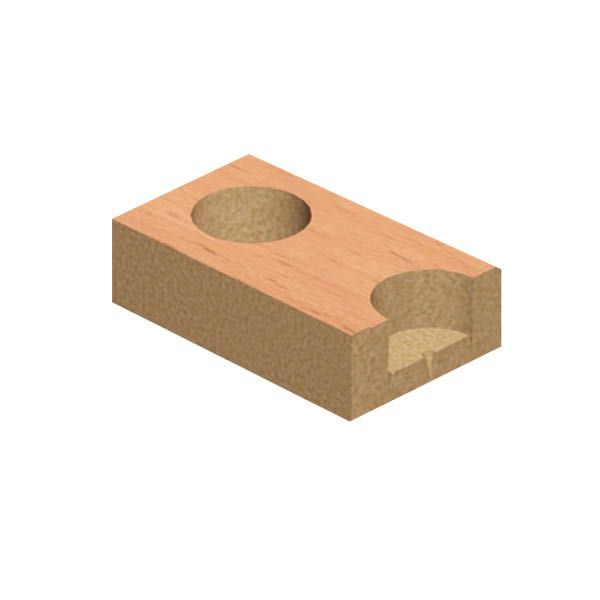 Dimar BOR-35SP -35mm Dia, Hinge Boring Bit, 2 Cutting Edges, 2 Spurs, 10mm Shank, 60mm Length