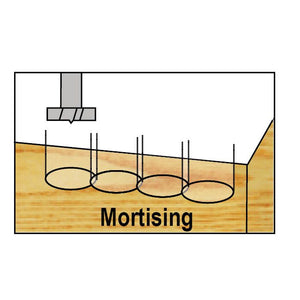 Dimar WPF-30 - 1 3/16" Dia, HSS, Forstner Bit, 5/16" Hex Shank, 3 1/2" Length